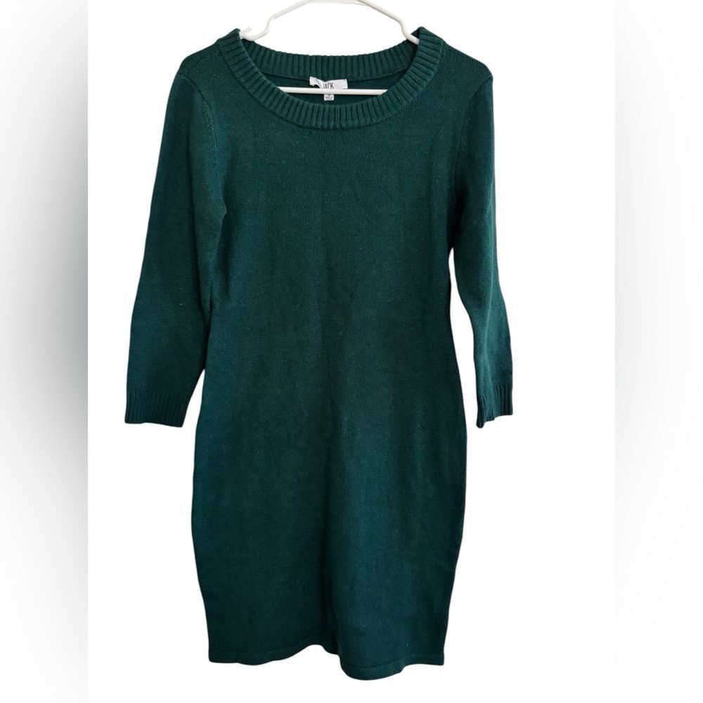 Jack by BB Dakota Like a Glove Dark Green Warm Dress Small